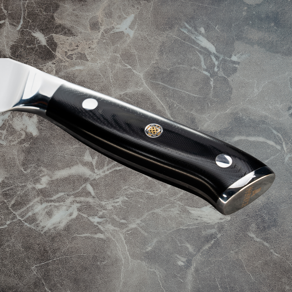 The Artisan - 8" Damascus Steel Serrated Bread Knife