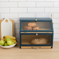 The 3-in-1 Bamboo Bread Bin