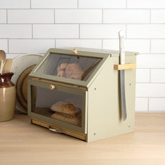 The 3-in-1 Bamboo Bread Bin