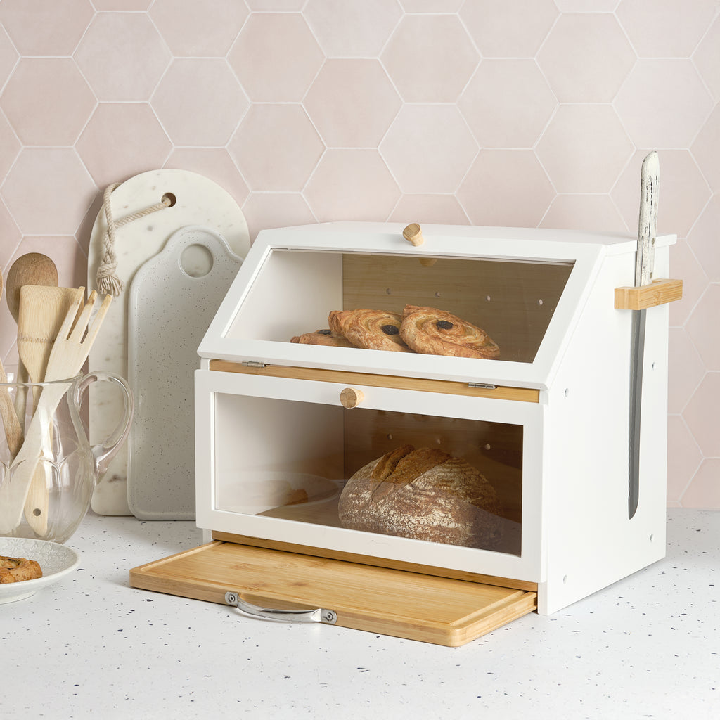 Bread Bin with chopping board