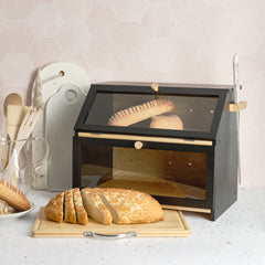The 3-in-1 Bamboo Bread Bin