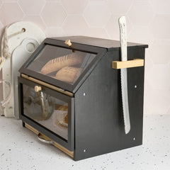 The 3-in-1 Bamboo Bread Bin