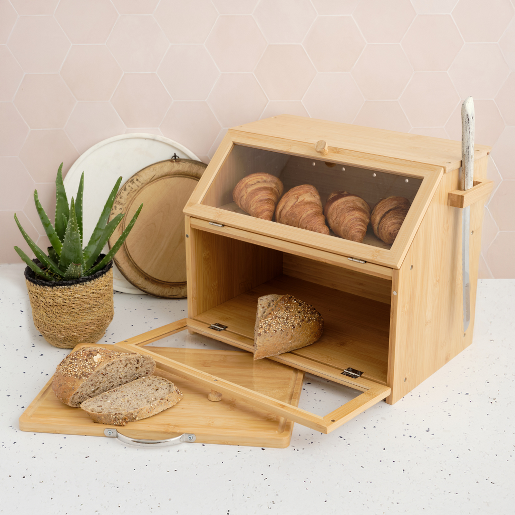 Bread Bin with chopping board