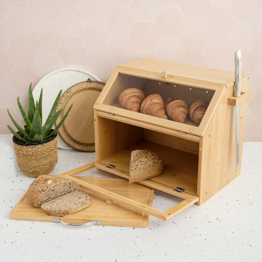 Bread Bin with chopping board