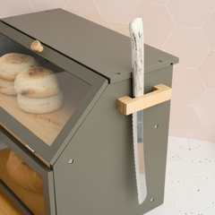 The 3-in-1 Bamboo Bread Bin