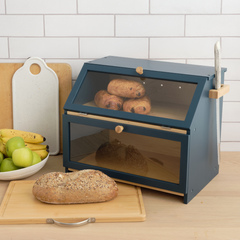 The 3-in-1 Bamboo Bread Bin