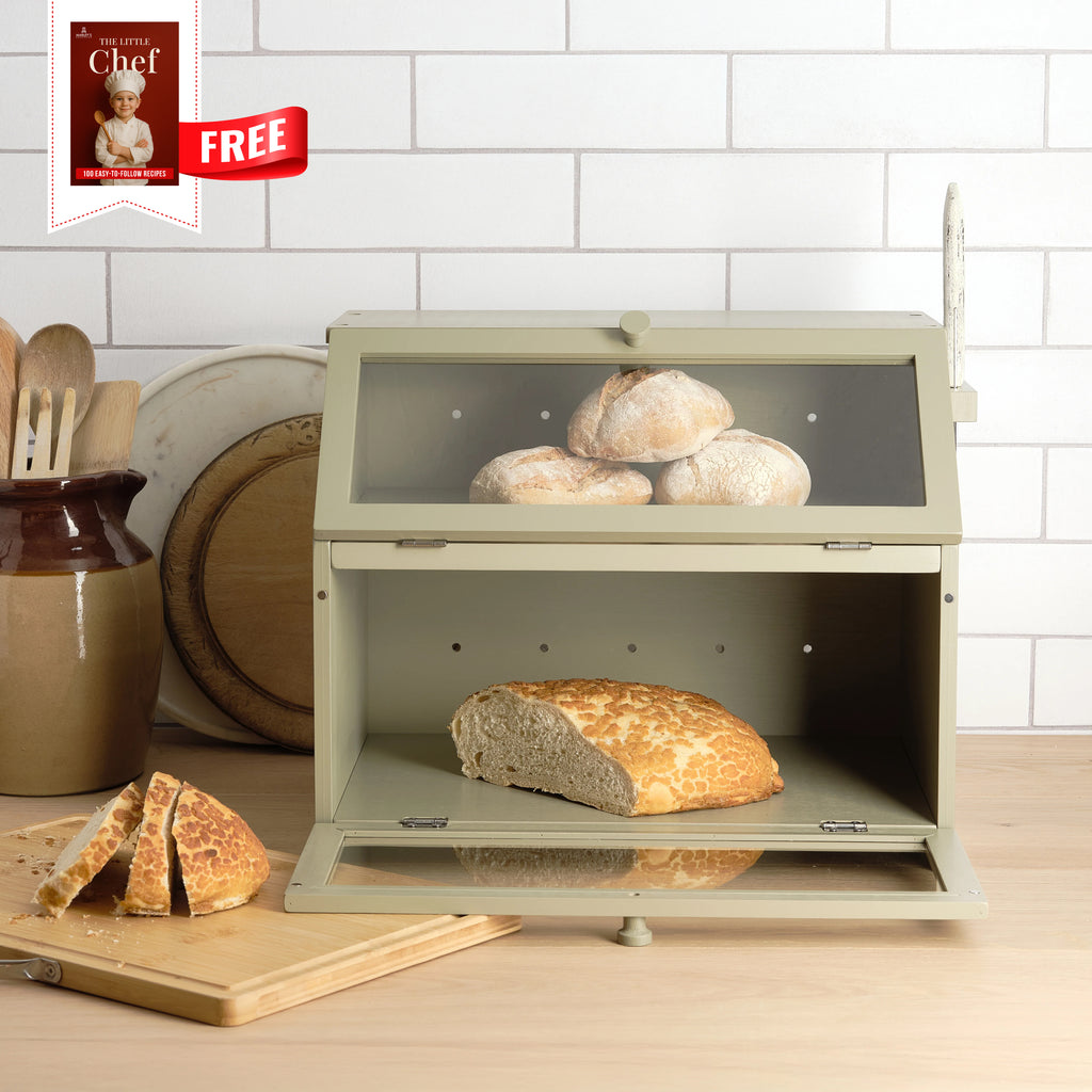 Bread Bin with chopping board