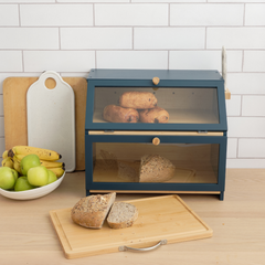 The 3-in-1 Bamboo Bread Bin