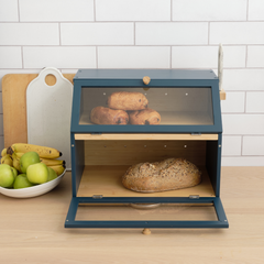 The 3-in-1 Bamboo Bread Bin