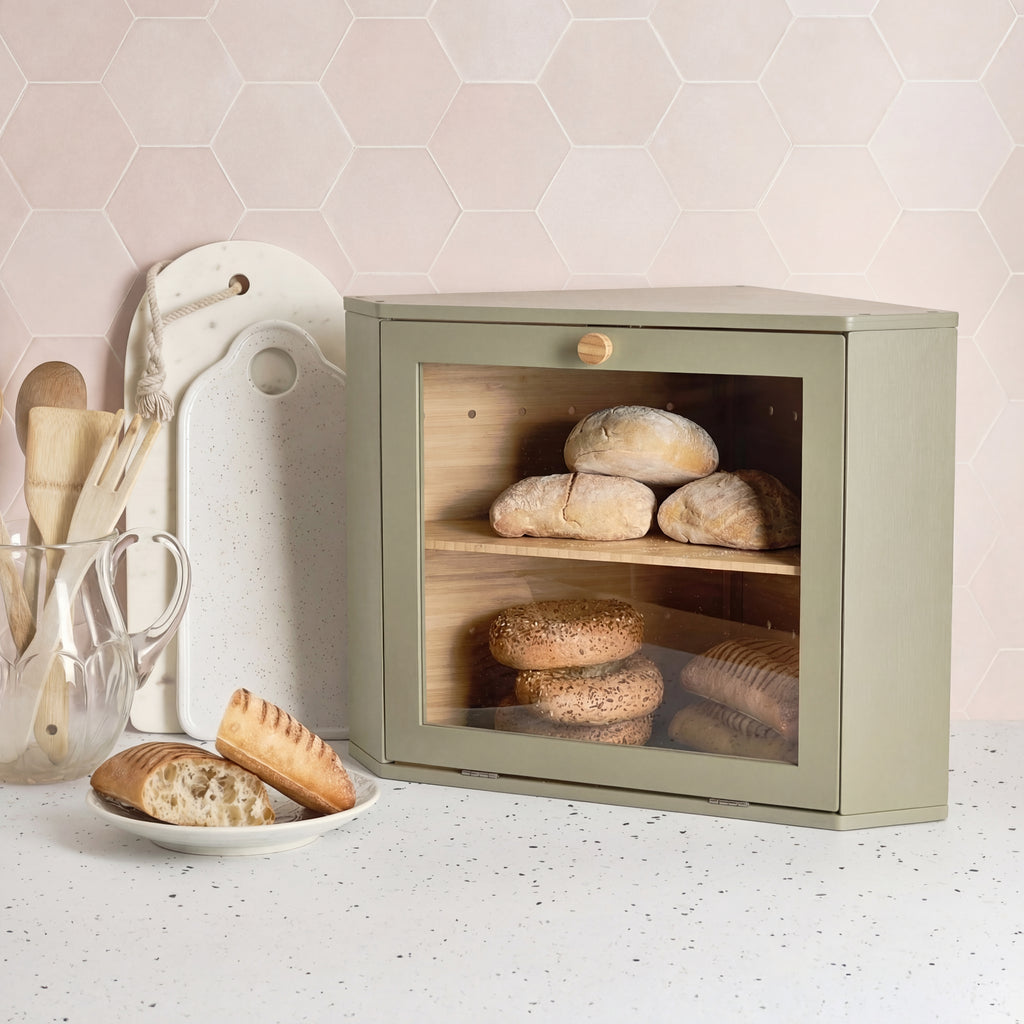 Corner Bread Bin