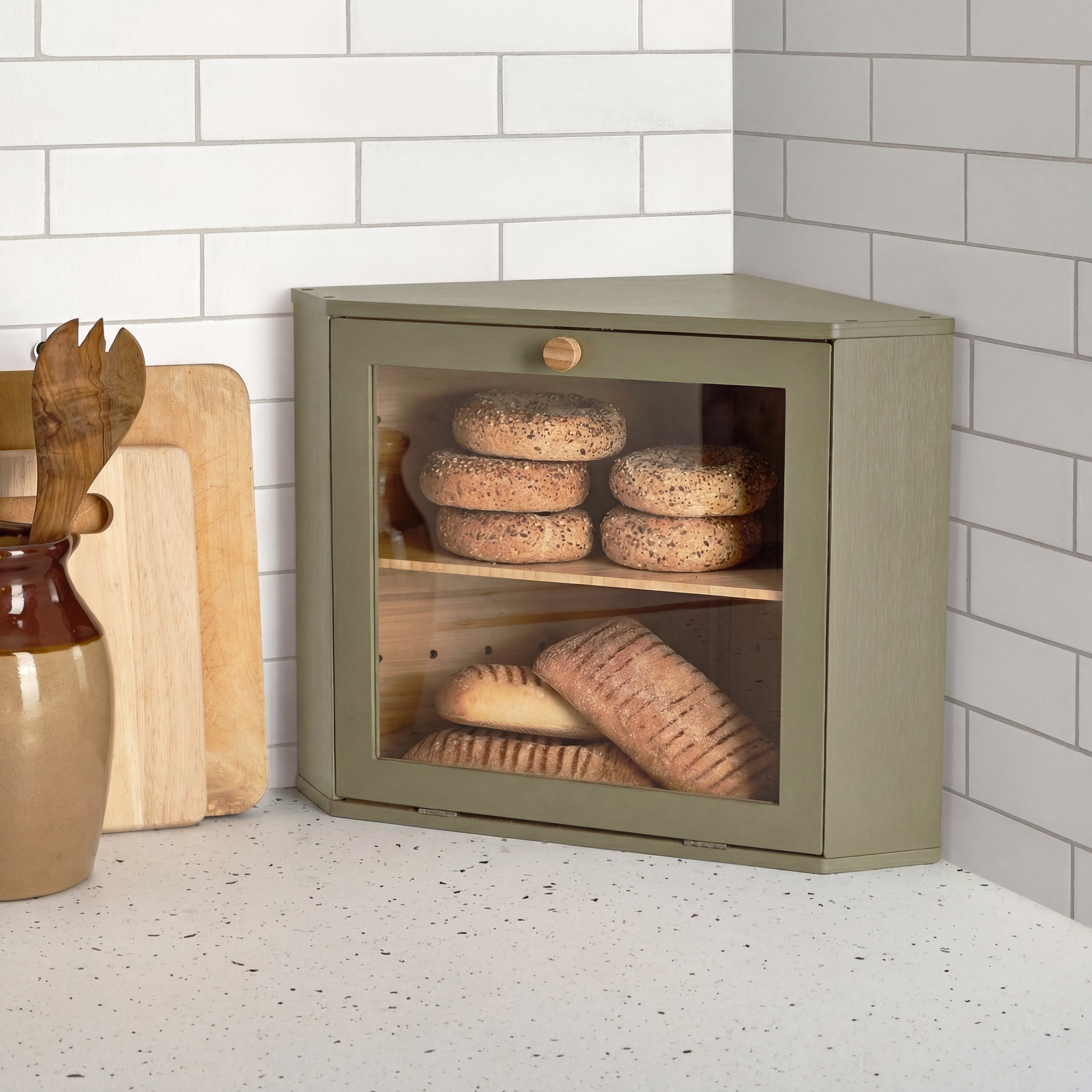 Corner Bread Bin – Marley's Homeware